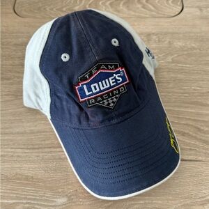 Vintage Team Racing Navy and Gray Cap